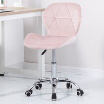 Pink office store chair wayfair